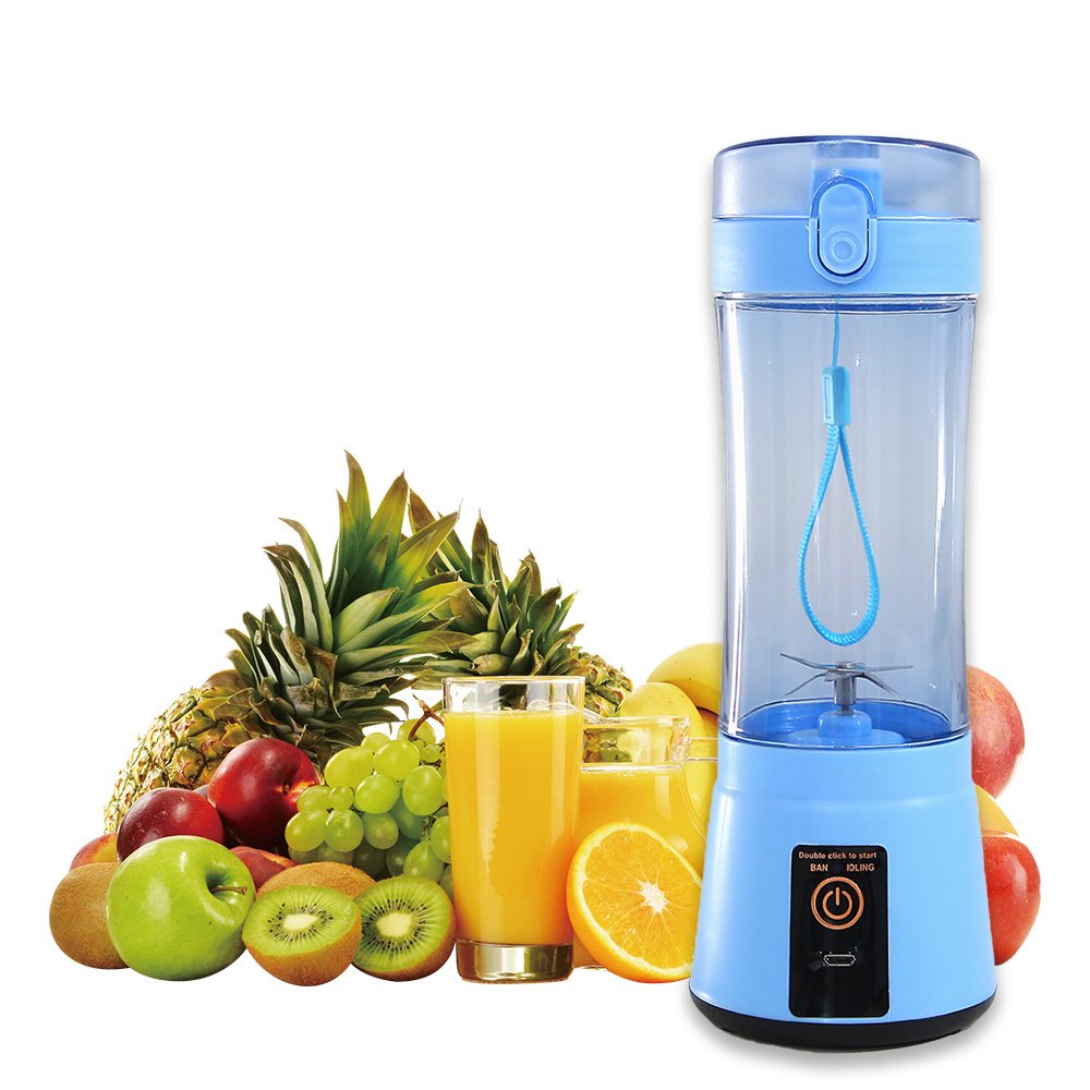 Portable Electric Fruit Juicer Wireless USB Rechargeable Mini Mixer Multifunction Summer Smoothie Blender Machine Kitchen Supplies - Image 4
