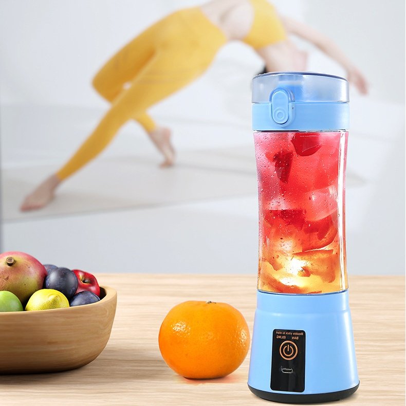 Portable Electric Fruit Juicer Wireless USB Rechargeable Mini Mixer Multifunction Summer Smoothie Blender Machine Kitchen Supplies - Image 9